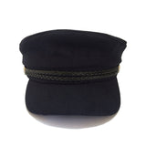 Captains Hat Retro Navy Hat Autumn and Winter Men's and Women's Peaked Cap