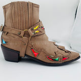Western Shoes Strap Men's Riding Boots