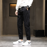 Cuffed Cargo Pants Men's Spring and Summer Pants Men's Spring Loose