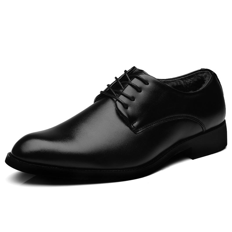 Men's Dress Shoes Classic Leather Oxfords Casual Cushioned Loafer Men's Leather Shoes Business Formal Wear plus Size Casual