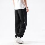 Grey Sweatpants Track Sweatpants Men's Loose Wide Leg Basketball Leisure