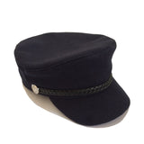 Captains Hat Retro Navy Hat Autumn and Winter Men's and Women's Peaked Cap