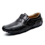 Men's Loafers Relaxedfit Slipon Loafer Men Shoes Casual Leather Shoes Men's Shoes Business Formal Wear Shoes plus Size