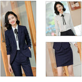Interview Suit Women Plaid Suit Work Clothes