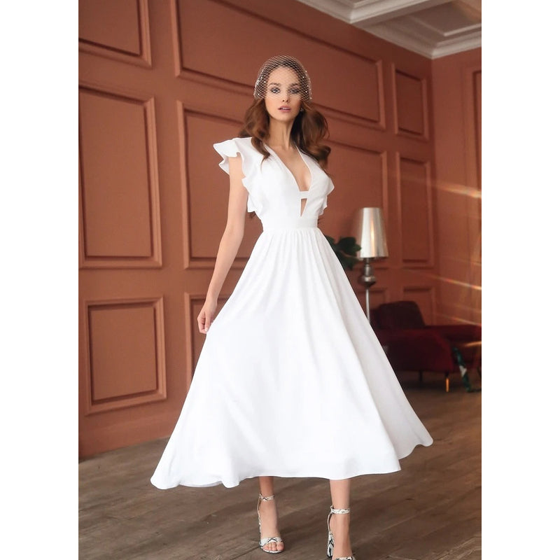 Burgundy Evening Dresses for Weddings Women's Sexy Large Swing Dress Princess Dress