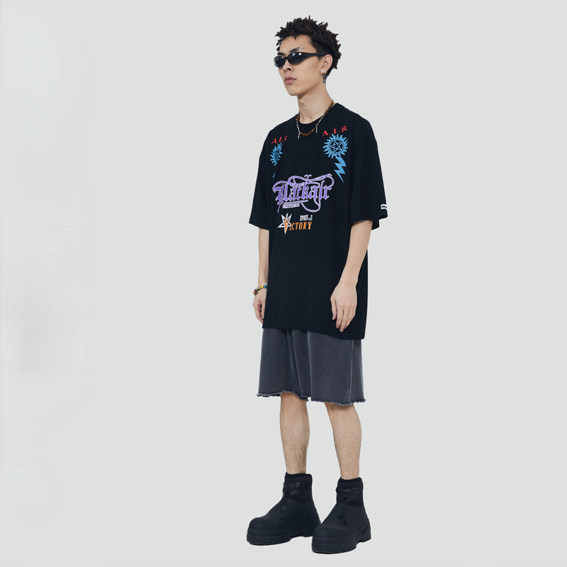 Y2g Shirts for Boys Summer Short Sleeve T-shirt Loose Men's Clothing