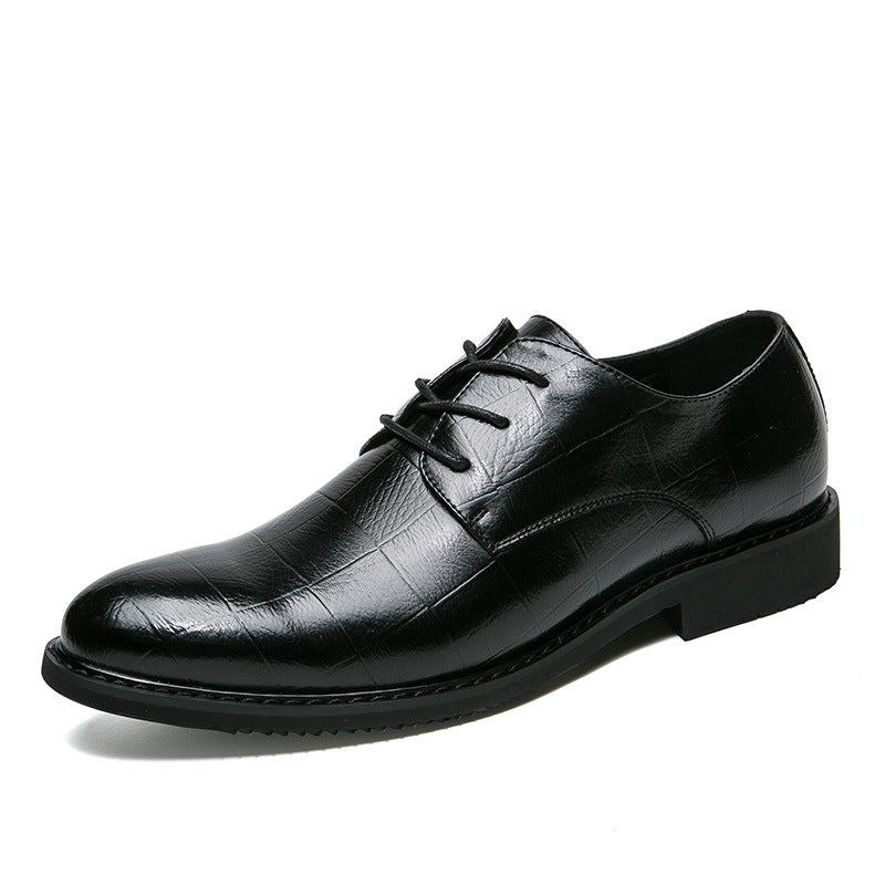 Men's Dress Shoes Classic Leather Oxfords Casual Cushioned Loafer Men's Business Formal Wear Shoes Men's Leather Shoes