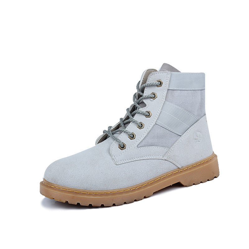 Men's Boots Work Boot Men Casual Hiking Boots Men's Shoes Winter High-Top Hiking Shoes Hiking Boots Outdoor Cotton-Padded Shoes