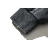 Kanye West Sunday Service Hoodie Autumn And Winter Embroidery Distressed Cut Damaged Hooded Sweater