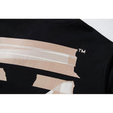 Off White Hoodie With Arrow Print Sweater Autumn Ow Arrow Print Sweater Pure Cotton Loose Men'S And Women'S Coats Owt