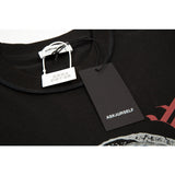 Askyurself T Shirt Sanskrit Circle Printing inside-out Wear Design Loose Couple