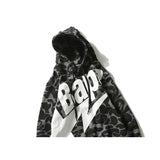 Bathing Ape XINGX Camo Black Sweatshirt Camouflage Hoodie