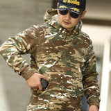 Camofire Jacket Camouflage Tactics Sweater Coat Men's plus Size Hooded