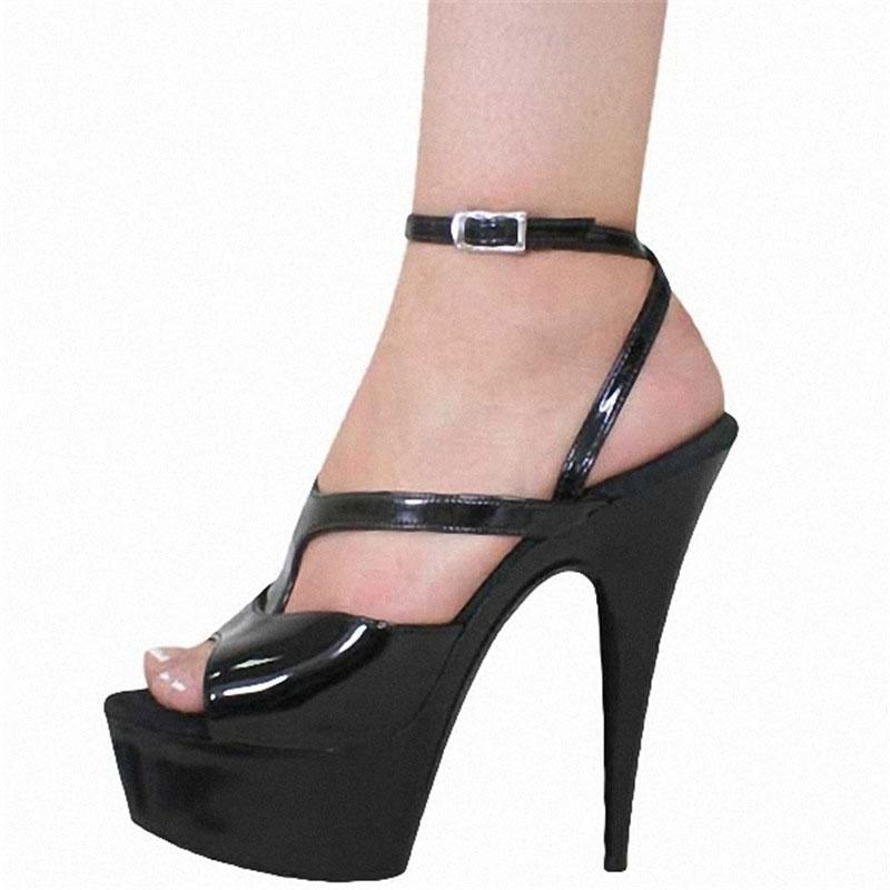 Platform Heels for Women Women's Shoes 15cm Nightclub Bag Heel Sandals