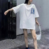 Askyurself T Shirt Retro Loose Men's and Women's Short-Sleeved T-shirt