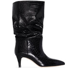 Python Boots Autumn and Winter Snake Pattern Knee High Snow Boots