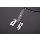 Askyurself T Shirt Wave Printed Letter 3M Reflective