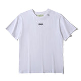 Off White T Shirt Ow Casual Plus Size Men'S Tops Spring And Summer Short Sleeves Tshirt Owt
