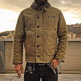Men Winter Coats Man Fall Outfits Autumn and Winter Men's Slim Fit Solid Color Fashion Jacket Men's Fashion