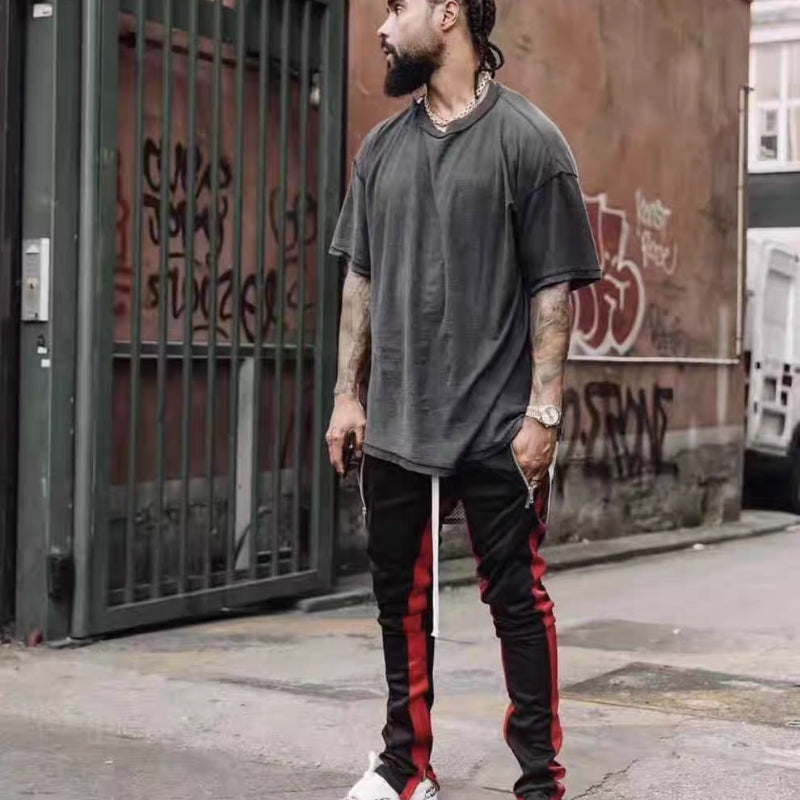 Askyurself T Shirt Summer Short-Sleeved T-shirt Men and Women