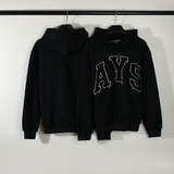 Askyurself Hoodie Thickened Hooded Sweatshirt Men's and Women's Hoodies Tide