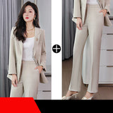 Interview Suit Women's Suit Female Spring and Autumn Two Piece Set