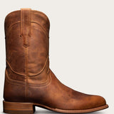 Western Shoes Men's Shoes Autumn Short Boots Mid-Calf Low Heel Men's Boots