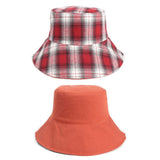 Bucket Hat Fishing Cap Cotton Print Fisherman Hat Fashion Sun-Proof Sun Protection Sun Hat