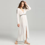 Beth Dutton Bohemian Dress Spring Dress Embroidered Split Dress