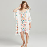 Beth Dutton Bohemian Dress Spring Embroidered Dress