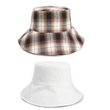 Bucket Hat Fishing Cap Cotton Print Fisherman Hat Fashion Sun-Proof Sun Protection Sun Hat