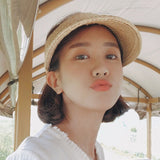 Straw Hat Straw Hat Female Summer Sun Hat Beach Hat Tide