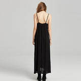 Beth Dutton Bohemian Dress White Embroidered Strap Split Long Dress