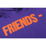 Vlone Hoodie Friends Loose Sweater Trendy Pullover Hoodie