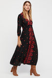 Beth Dutton Bohemian Dress Winter Autumn Maxi Dresses Spring/Summer Long Dress