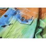 Off White Arrow Denim Jacket Jean Coat Off Ow Doll Jacket Coat Men'S And Women'S Coats Owt
