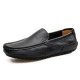 Men's Loafers Relaxedfit Slipon Loafer Men Shoes  Peas Shoes Casual Trend Men's Shoes plus Size