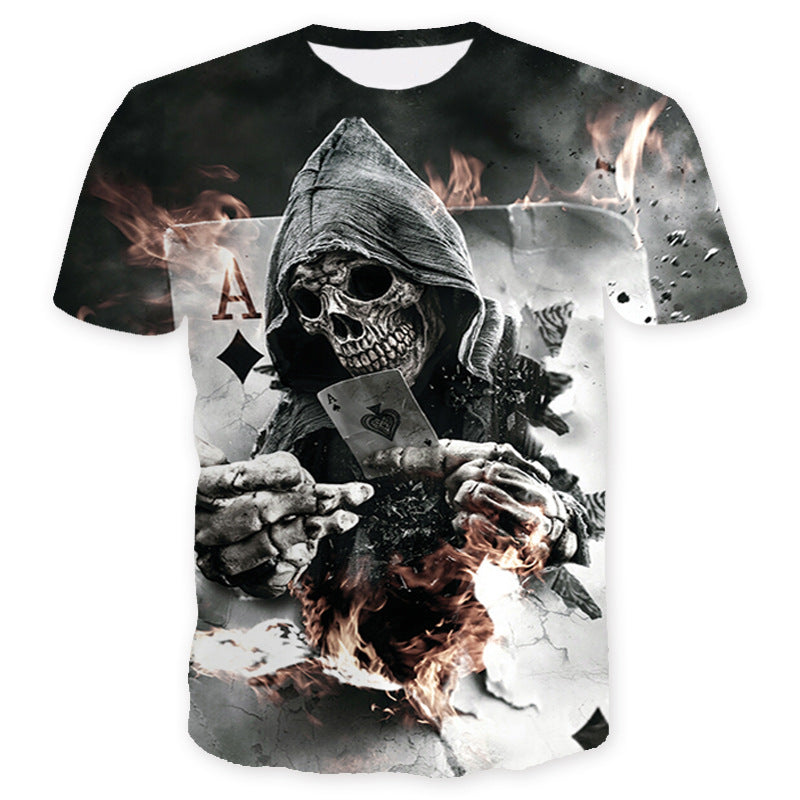 Skull T Shirt Digital Printing