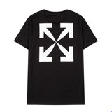 Off White T Shirt Short Sleeve Tshirt Men'S And Women'S Cotton Owt