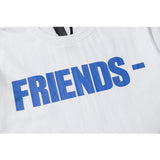 Vlone T Shirt Printed Cotton Round Neck Short Sleeve Tshirt Women Loose Vlone
