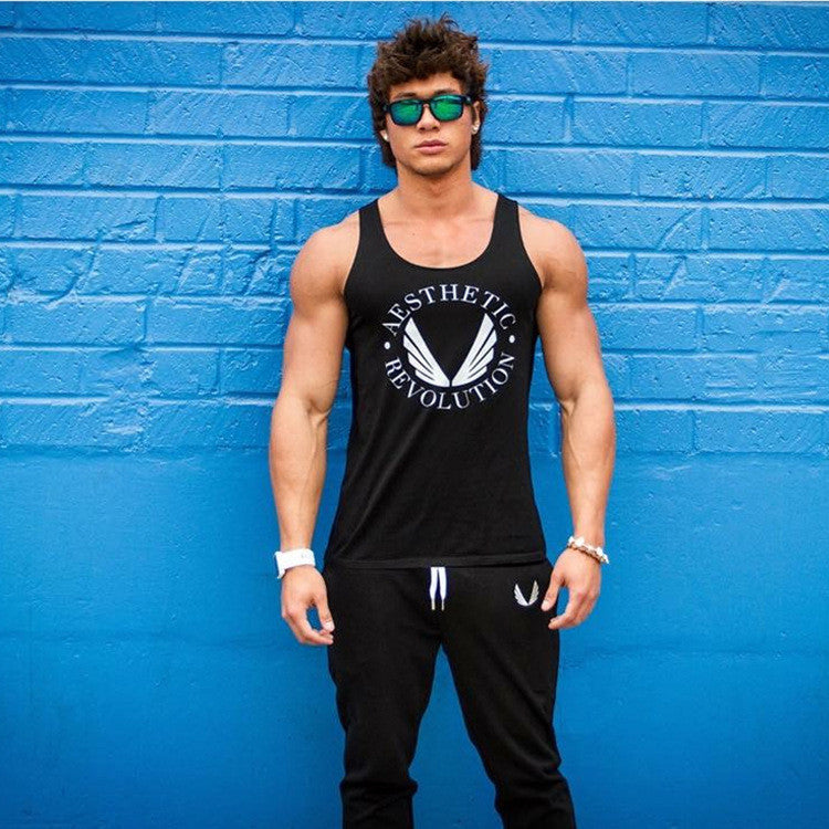 Moisture Wicking Tank Top Sports Outdoor Training Quick-Drying