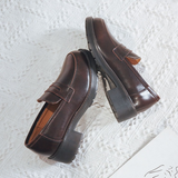 Mary Jane Shoes Leather Shoes Uniform Beef Tendon Soft Bottom Loafers