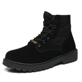 Desert Boots Work Shoes Men's Outdoor Combat Military Shoes Waterproof Desert Dr. Martens Boots Middle High Top