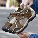 Tactical Trekking Sandals Summer Men's Leisure Pump Beach Shoes Sandals