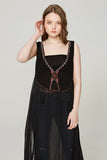 Beth Dutton Bohemian Dress Embroidery Beads Sexy V-neck