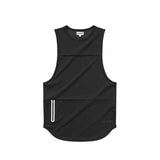 Moisture Wicking Tank Top Comprehensive Training Summer Sleeveless Basketball Waistcoat Sports Vest