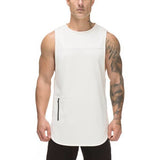 Moisture Wicking Tank Top Comprehensive Training Summer Sleeveless Basketball Waistcoat Sports Vest