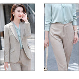 Interview Suit Women's Suit Jacket Women's Spring and Autumn Leisure Suit