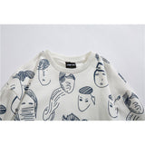 Crew Neck Sweatshirts for Men Men's Autumn round Neck Sweater Couple Loose Casual Top