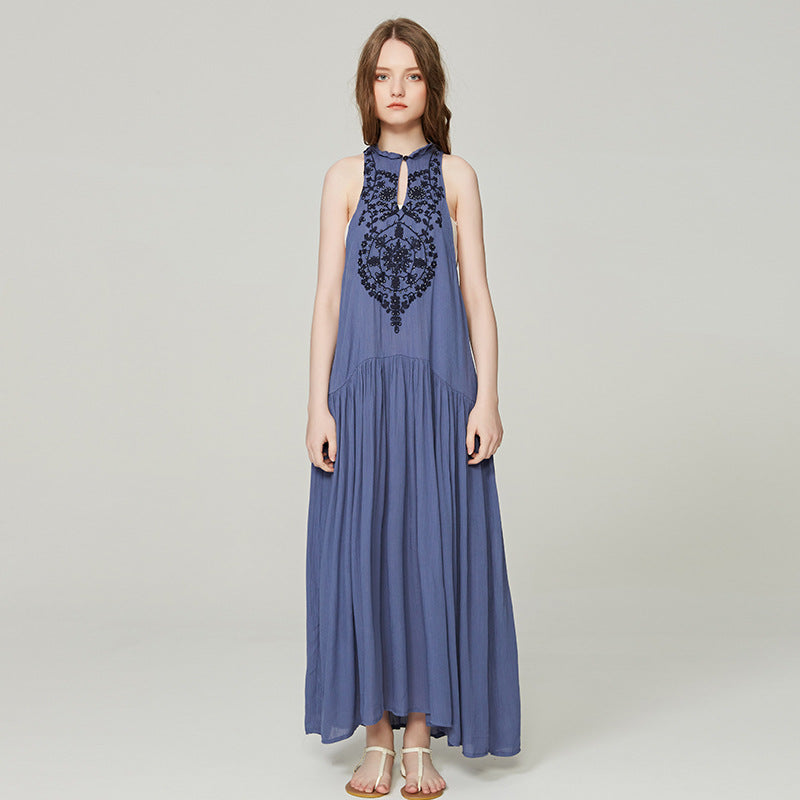 Beth Dutton Bohemian Summer Spring Midi Dress Summer Beaded Backless